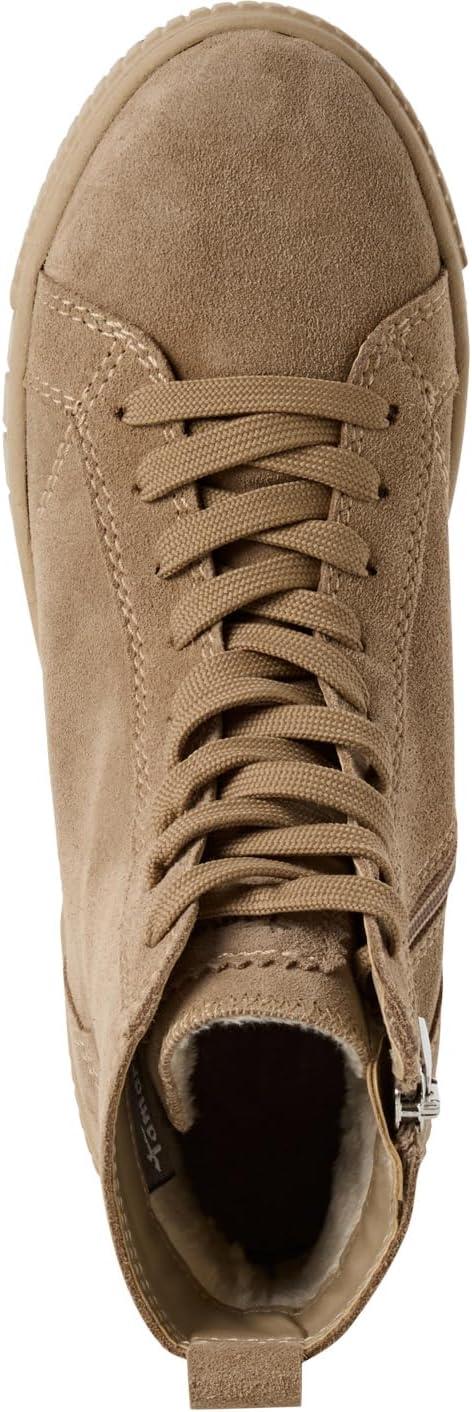 image:imageTamaris Femme Damen Lace Boot Flat 12520545 BottineBeige