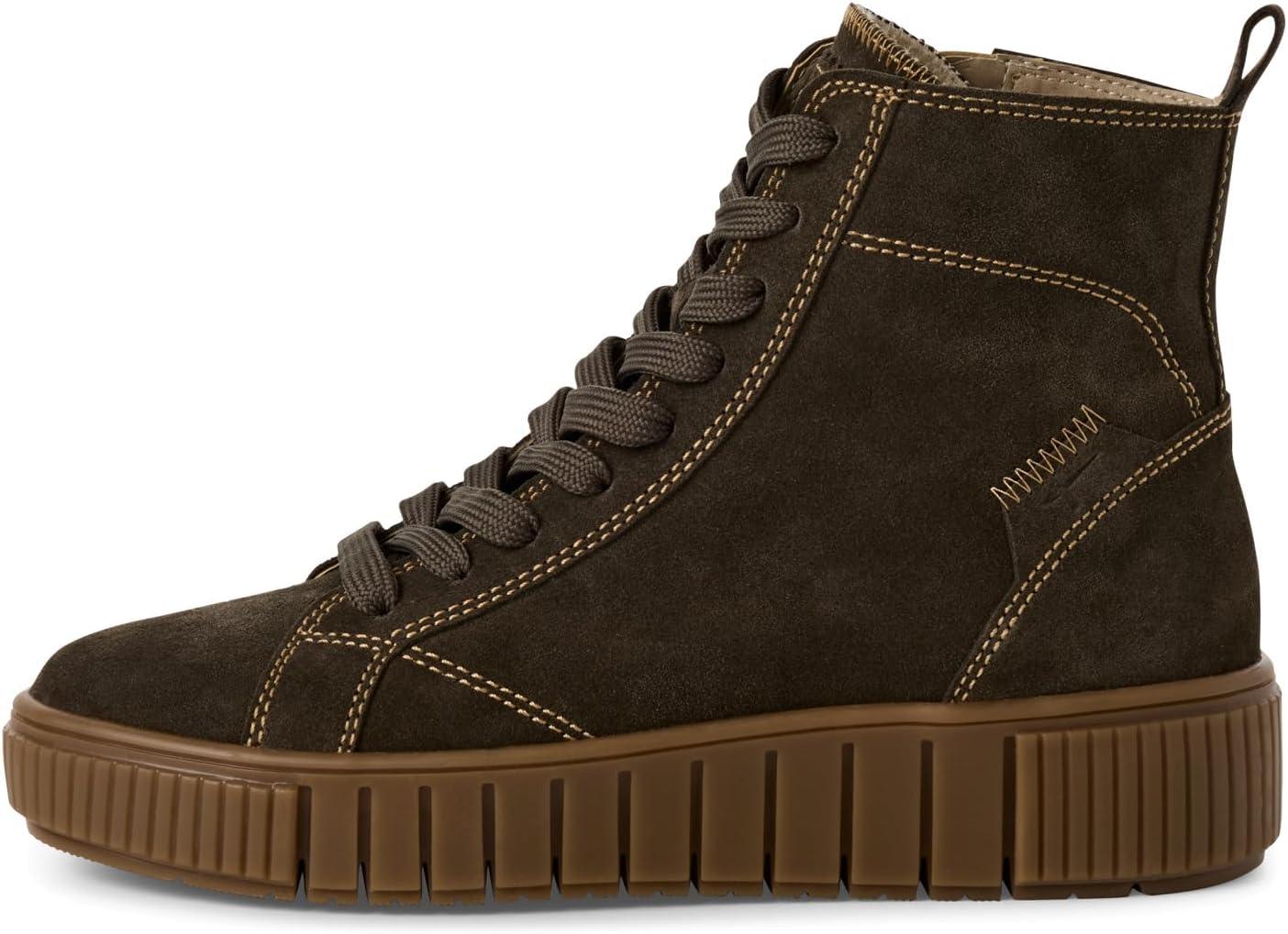 image:imageTamaris Femme Damen Lace Boot Flat 12520545 BottineOlive