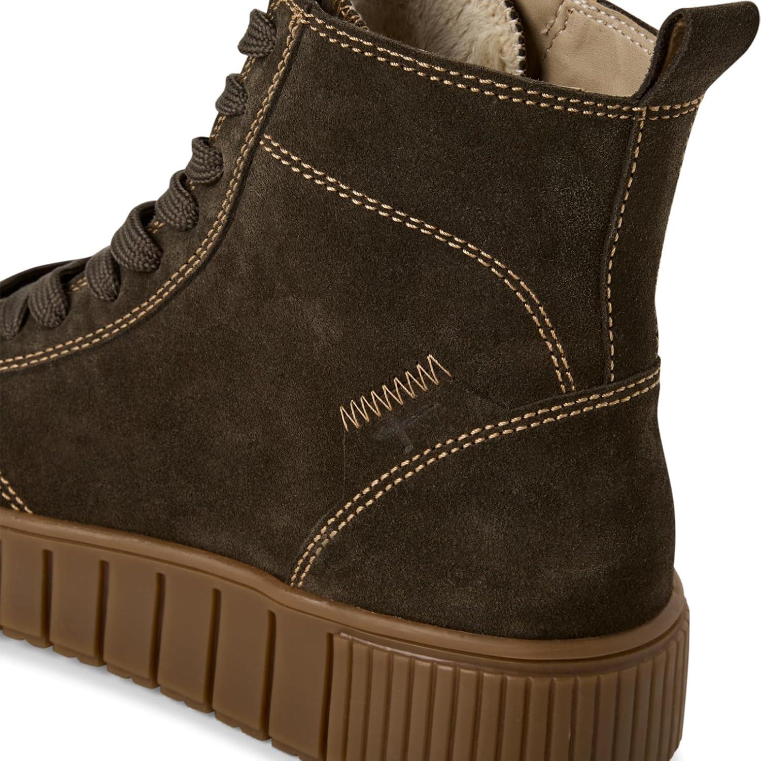 image:imageTamaris Femme Damen Lace Boot Flat 12520545 BottineOlive
