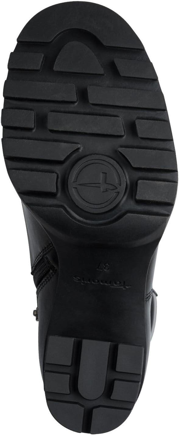 image:imageTamaris Femme Damen Lace Boot Heel 12513245 BottineNoir Mat