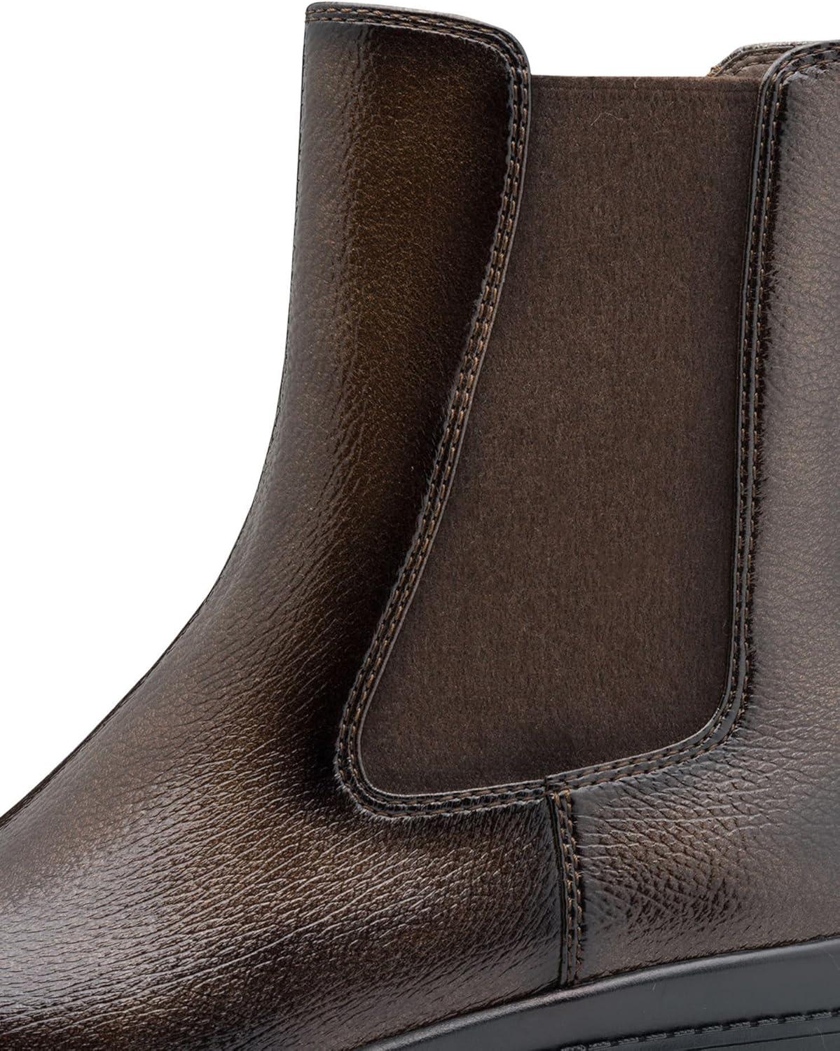 image:imageTamaris Tamaris Damen Chelsea 12542843 Bottine ChelseaFemmeMarron Brevet