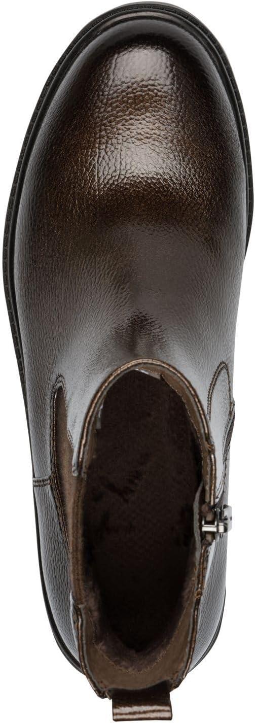 image:imageTamaris Tamaris Damen Chelsea 12542843 Bottine ChelseaFemmeMarron Brevet
