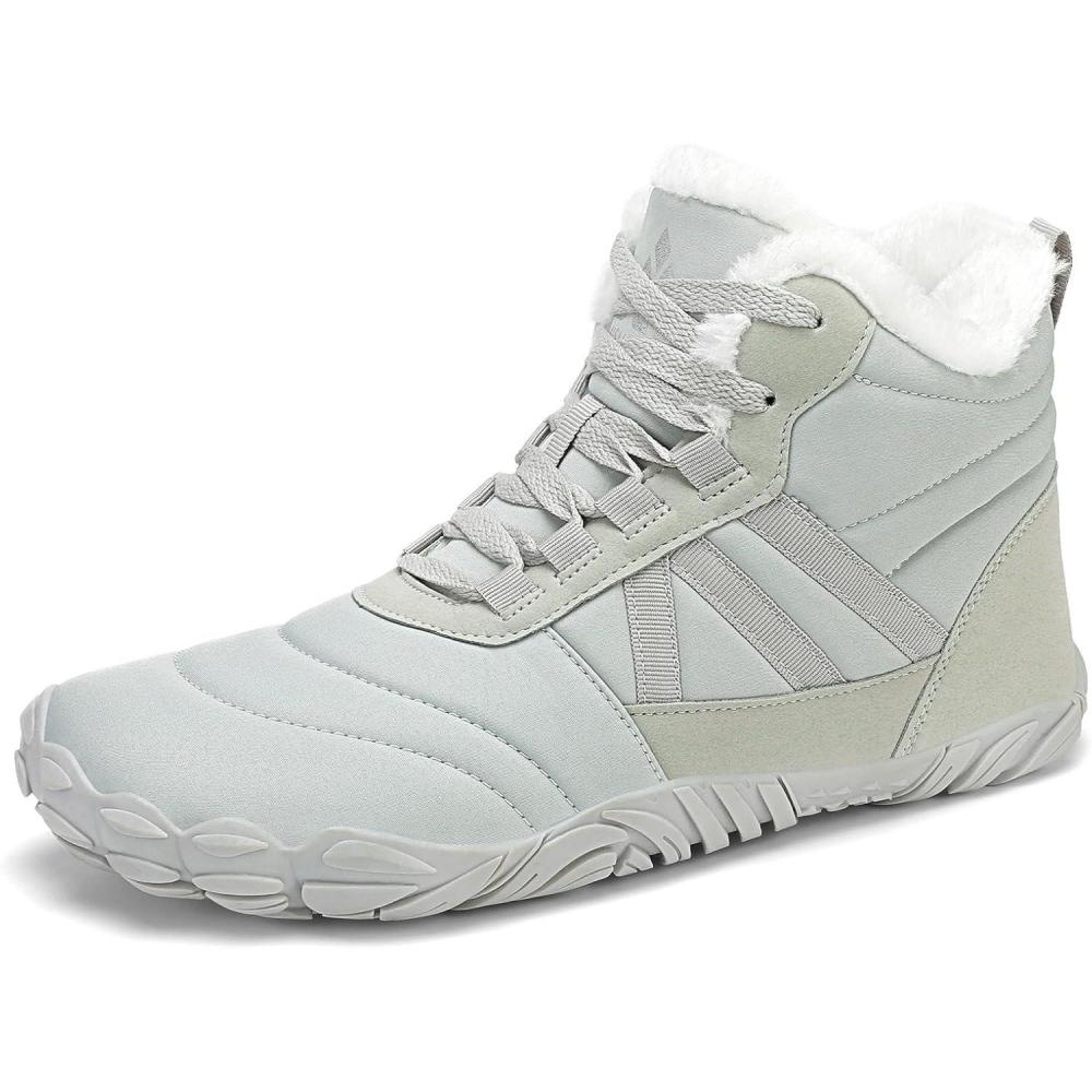 image:imageMishansha Bottes Hiver Chaudes Bottine Neige Chaussures Minimalist Gr3648Vert Clair