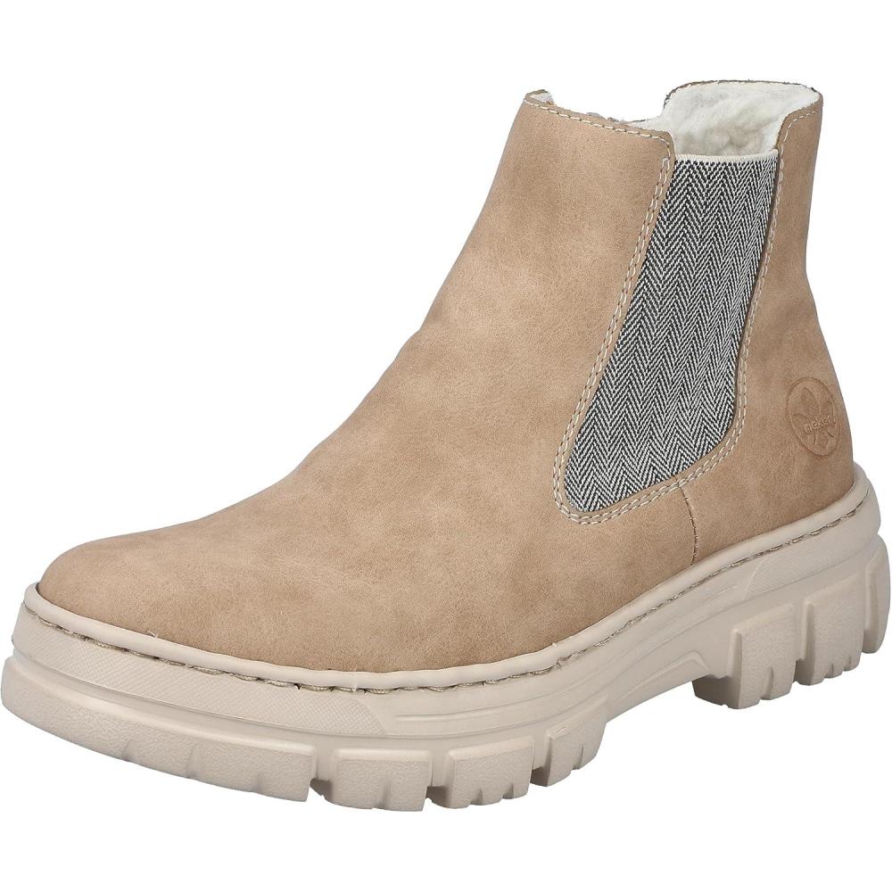 image:imageRieker Z7465 Bottine ChelseaFemmeBeige