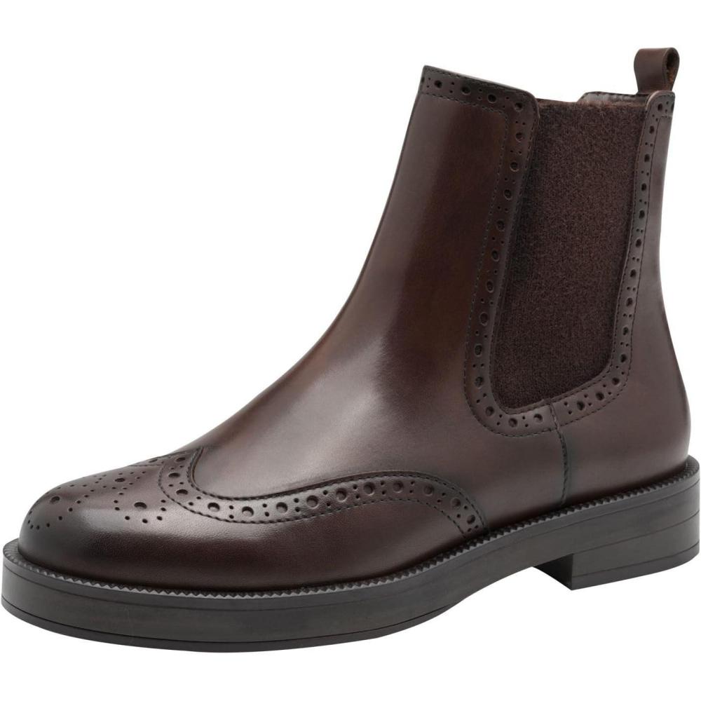 image:imageTamaris Damen Boot Flat 12533845 BottineFemmeAcajou