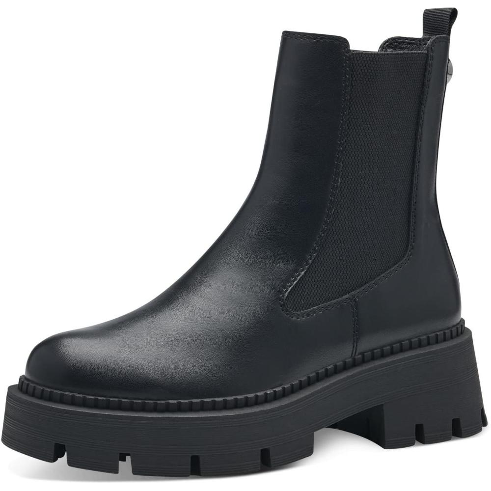 image:imageTamaris Femme Bottines Dame Bottines PlateformeTOUCHitNoir Uni