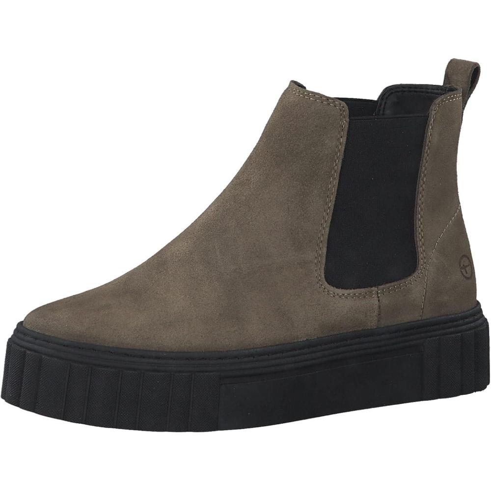 image:imageTamaris Femme Bottines Dame Bottines ChelseaSemelle intrieure AmovibleVert Olive Noir