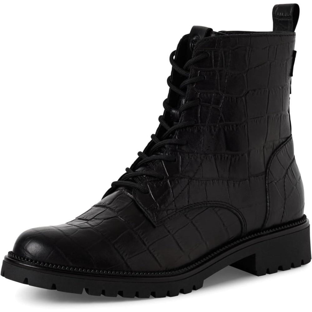 image:imageTamaris Tamaris Femme 12540243 Botte tendanceFemmeBlack Croco