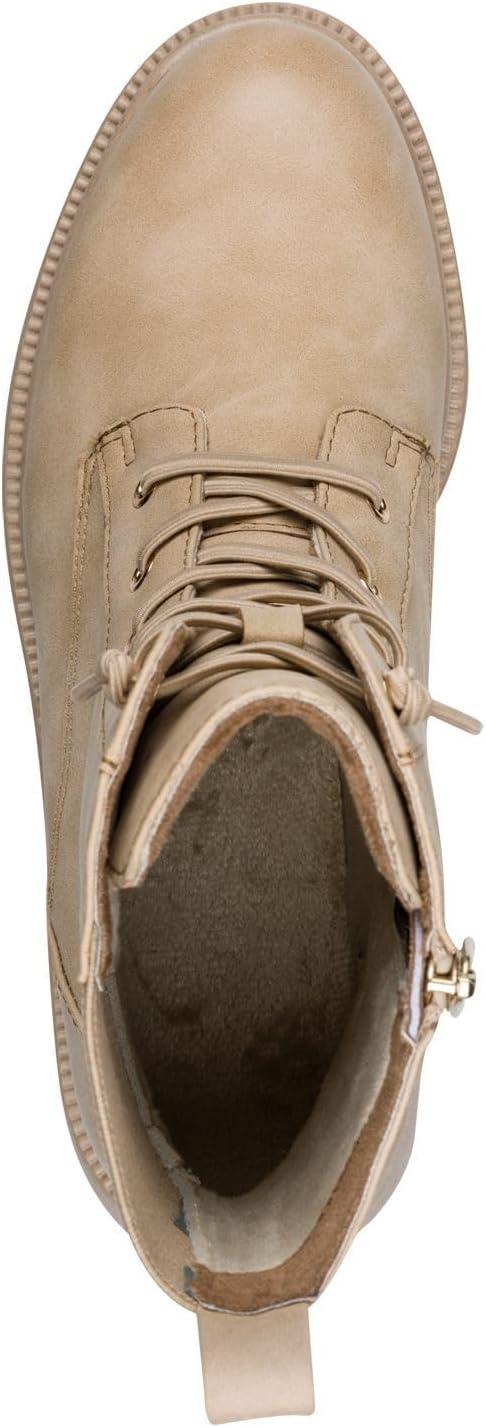 image:imageMARCO TOZZI Femme Bottines Lacets 22520243 Botte TendanceBeige