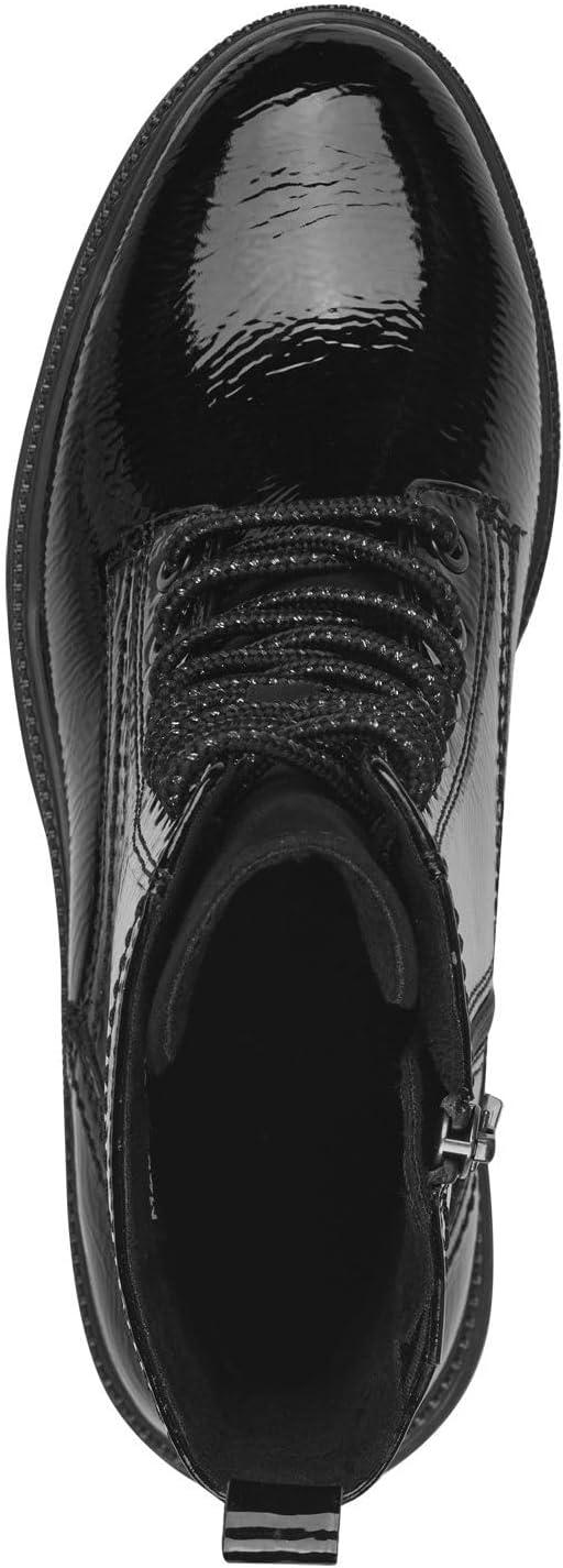 image:imageMARCO TOZZI Femme Bottines Lacets 22520243 Botte TendanceImprim Noir