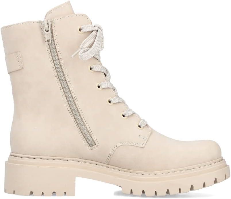 image:imageRieker Femme Bottines 72631 Dame Bottines LacetsBeige 63