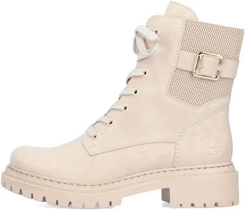 image:imageRieker Femme Bottines 72631 Dame Bottines LacetsBeige 63