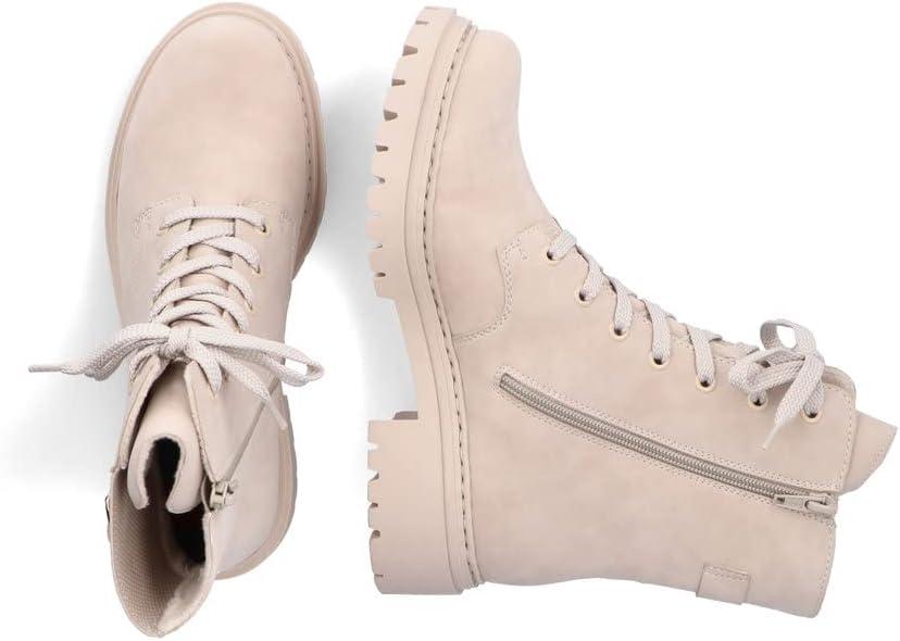 image:imageRieker Femme Bottines 72631 Dame Bottines LacetsBeige 63