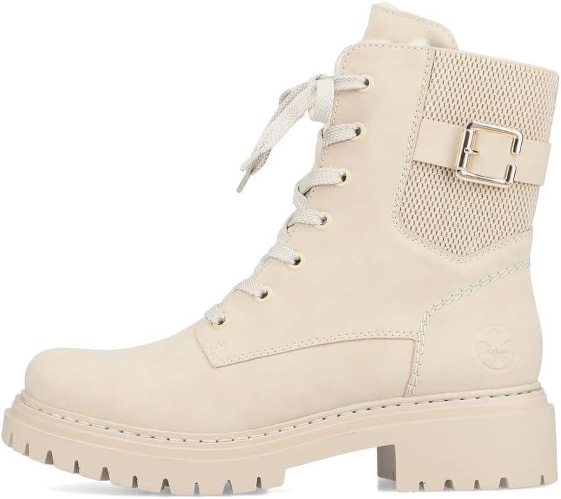 image:imageRieker Femme Bottines 72631 Dame Bottines LacetsBeige Beige 62
