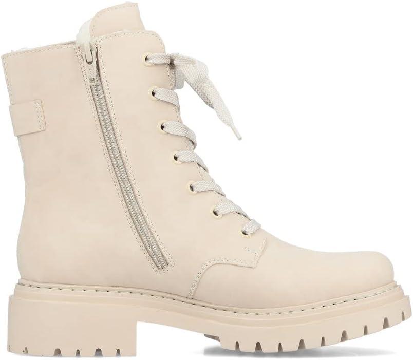 image:imageRieker Femme Bottines 72631 Dame Bottines LacetsBeige Beige 62