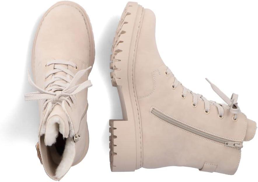image:imageRieker Femme Bottines 72631 Dame Bottines LacetsBeige Beige 62
