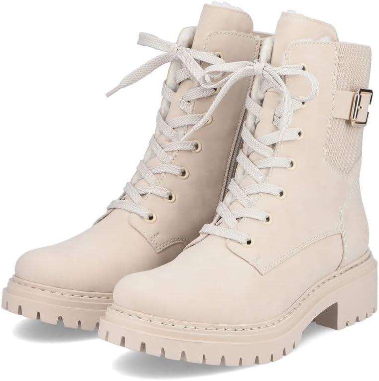 image:imageRieker Femme Bottines 72631 Dame Bottines LacetsBeige Beige 62