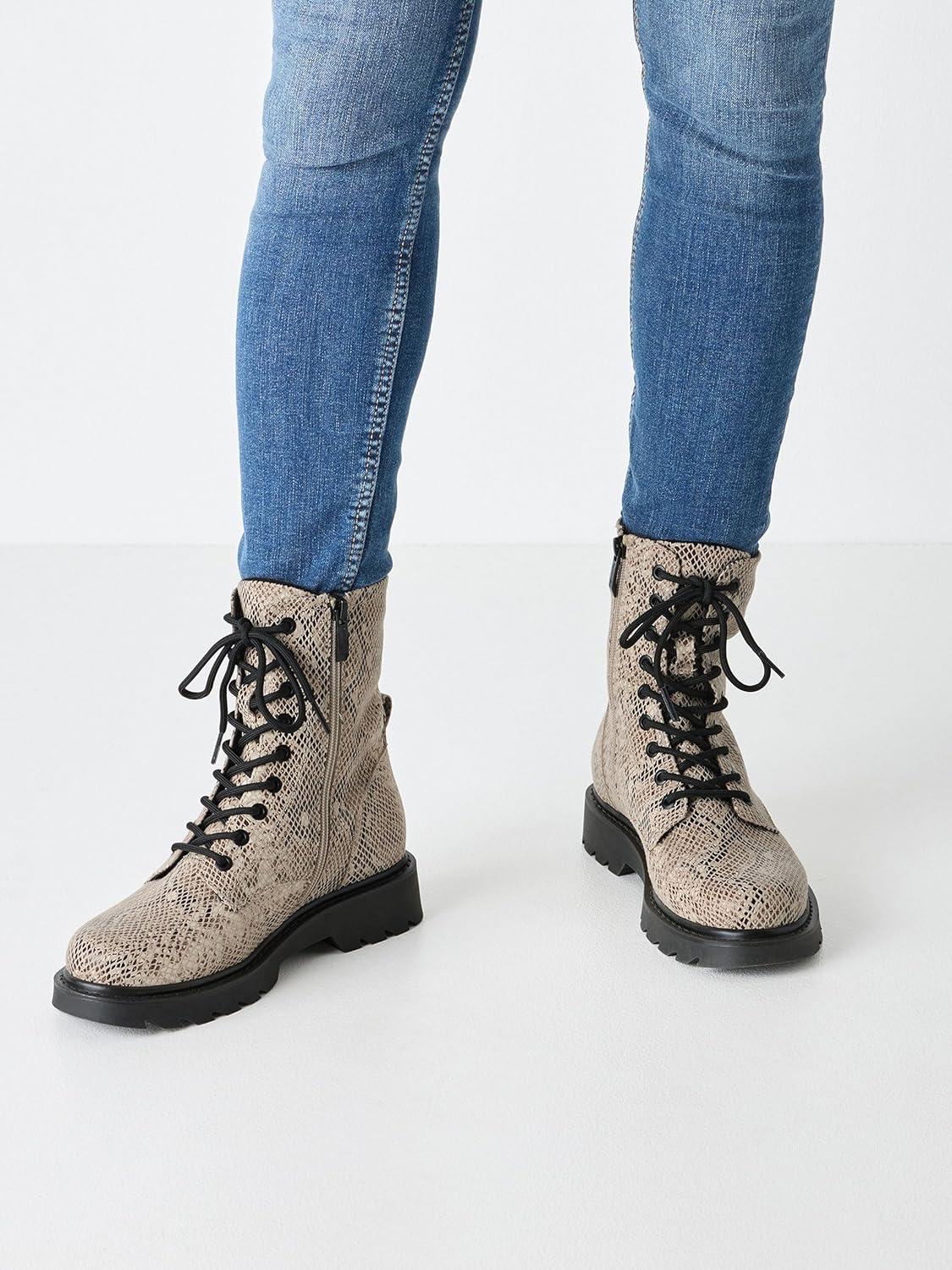 image:imageTamaris Femme 12591843 BottineBeige Snake