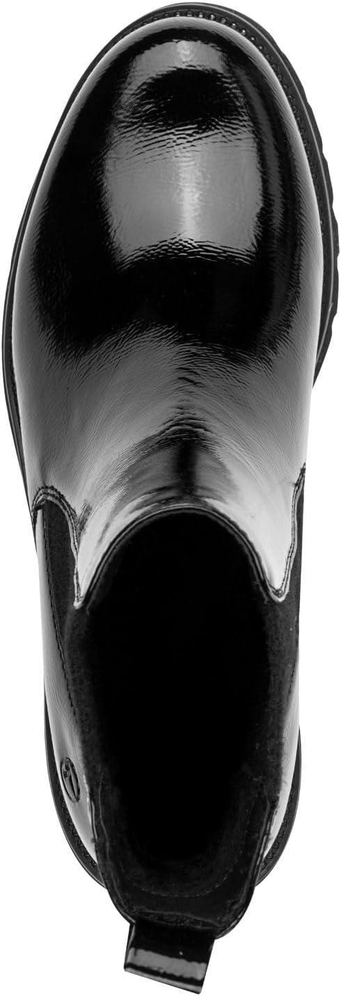 image:imageTamaris Femme Damen Chelsea 12548345 BottineNoir Cuir Verni