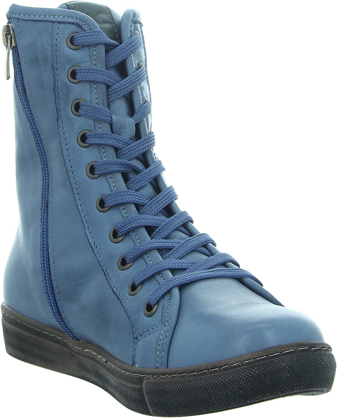 image:imageAndrea Conti Femme Bottes miMolletArdoise Bleu Infini