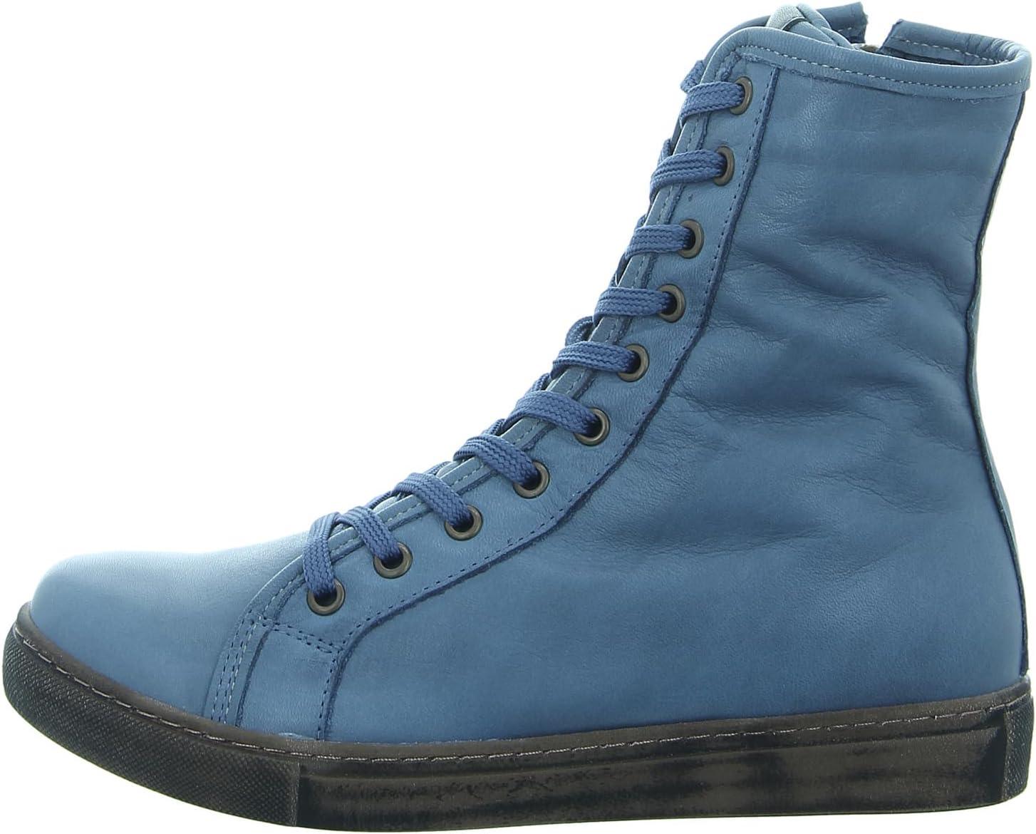 image:imageAndrea Conti Femme Bottes miMolletArdoise Bleu Infini