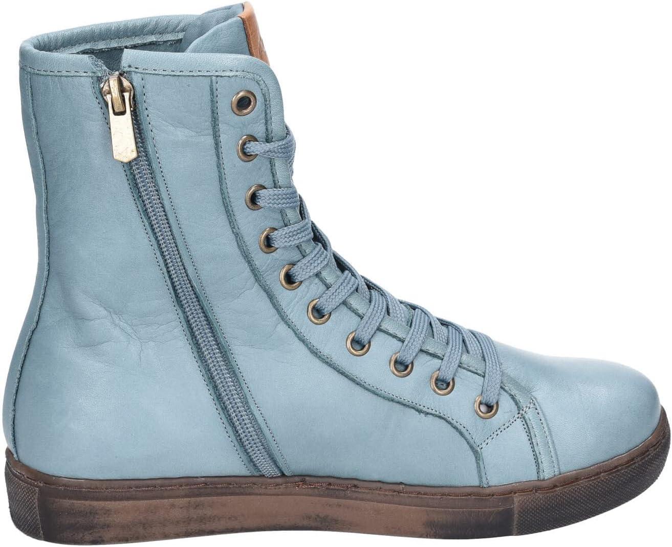 image:imageAndrea Conti Femme Bottes miMolletBleu Ptrole