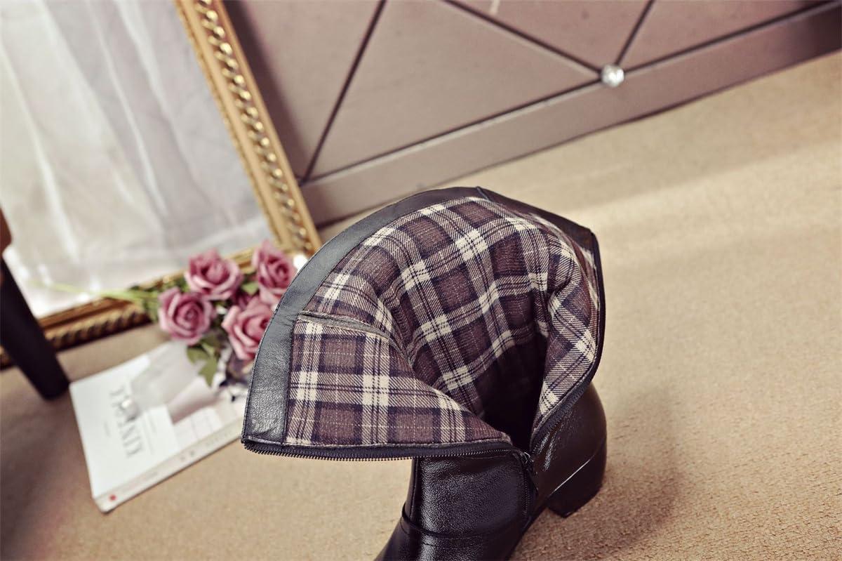 image:imageBottines dhiver talon pais et plateforme mimollet pour femme coupe large doublure polaire impermableMarron Fin
