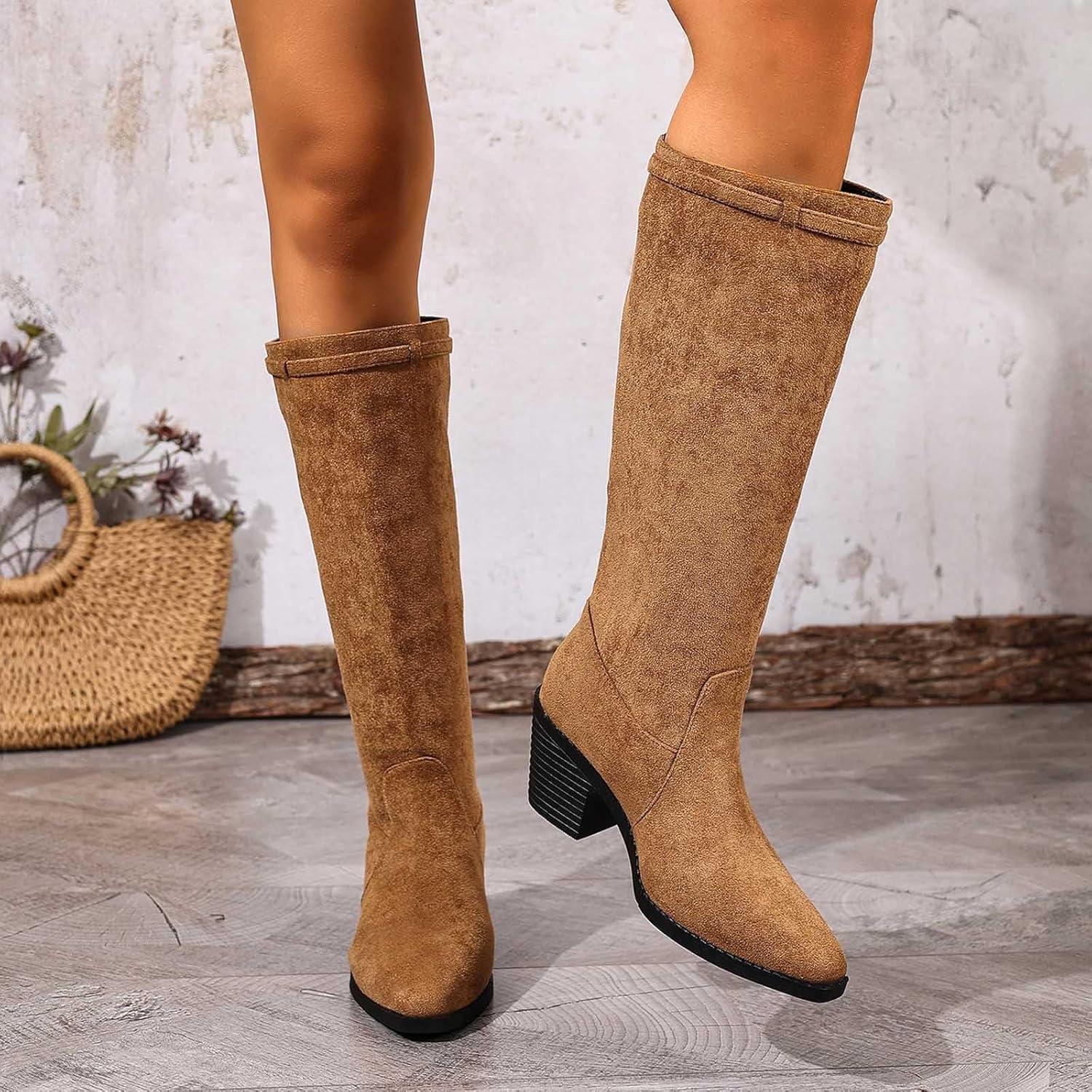 image:imageBottines mimollet tendance pour femme avec sangle boucle double intrieure confortable talon bas pour lautomne et lhiver marron 395 EU