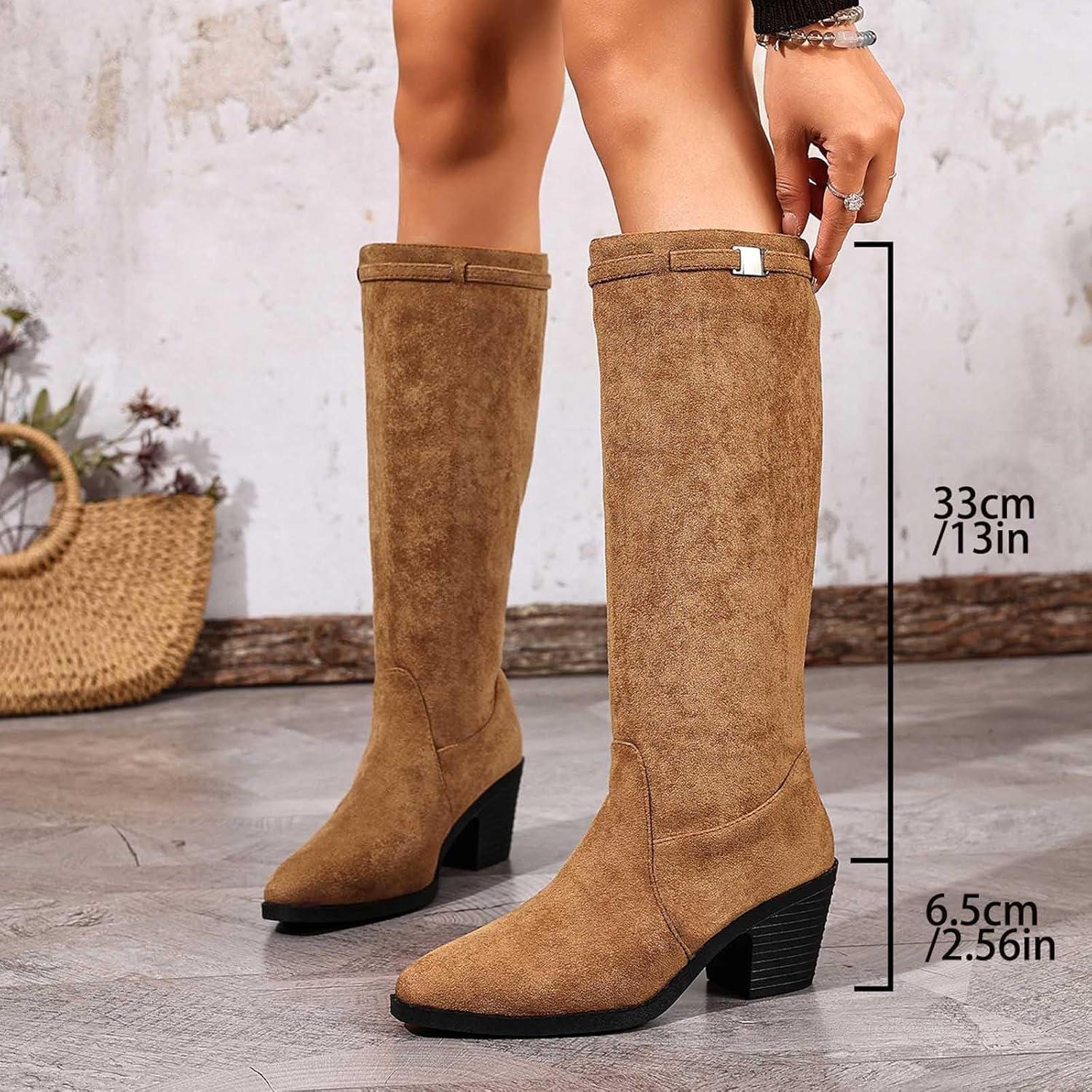 image:imageBottines mimollet tendance pour femme avec sangle boucle double intrieure confortable talon bas pour lautomne et lhiver marron 395 EU