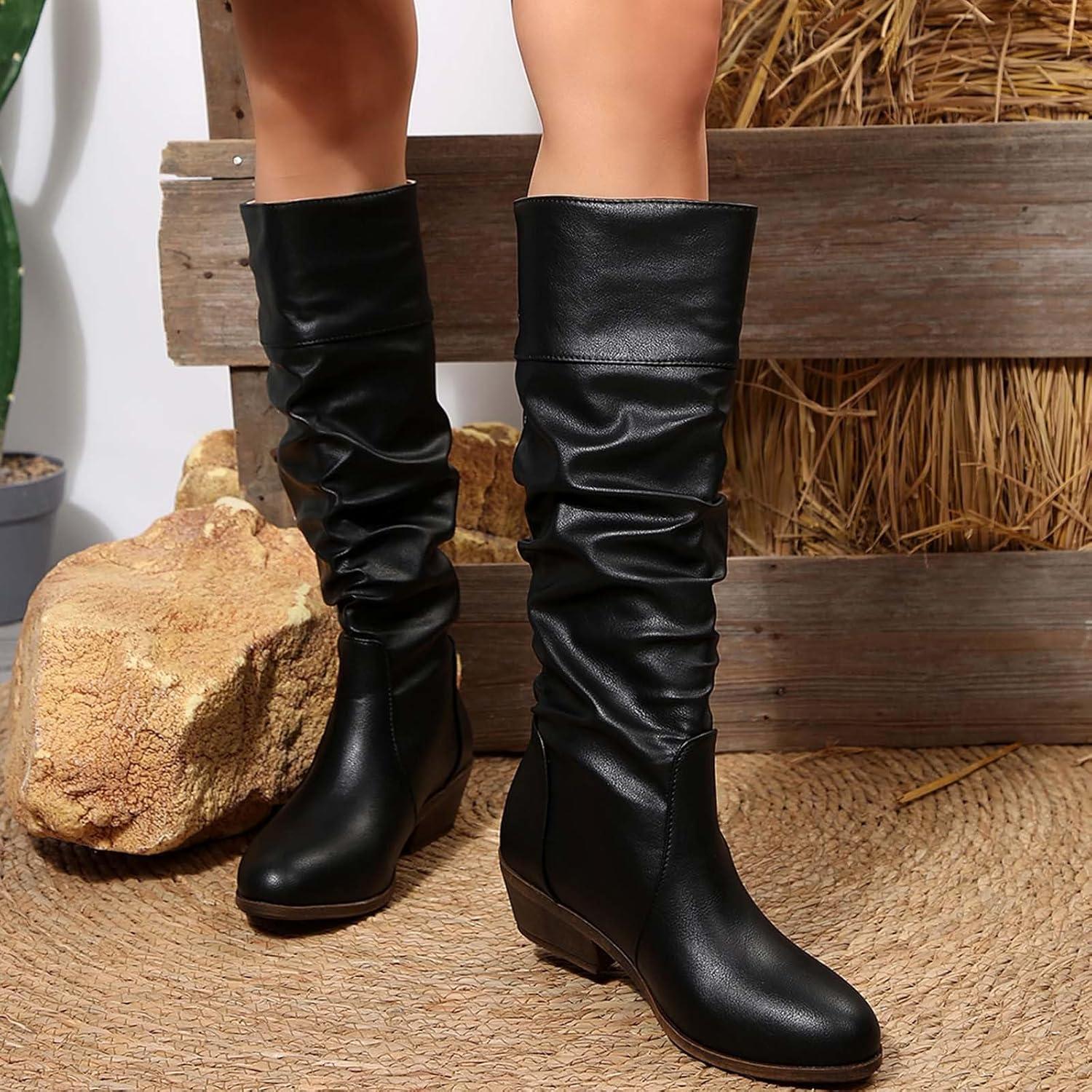 image:imageBottines tendance mimollet enfiler pour femme Talon pais Confortables Chaudes lacets Pour lextrieur Noir 395 EU
