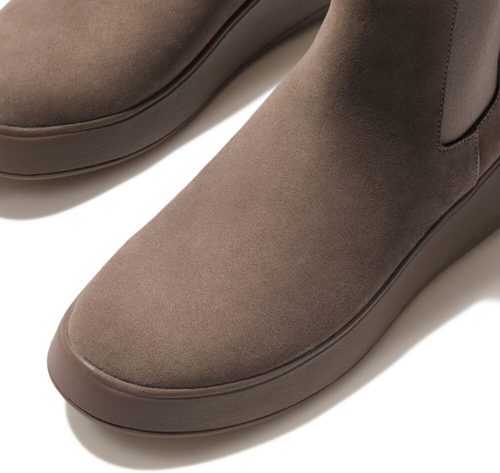 image:imageFitflop Bottines en Cuir Chelsea MarronGris Minky