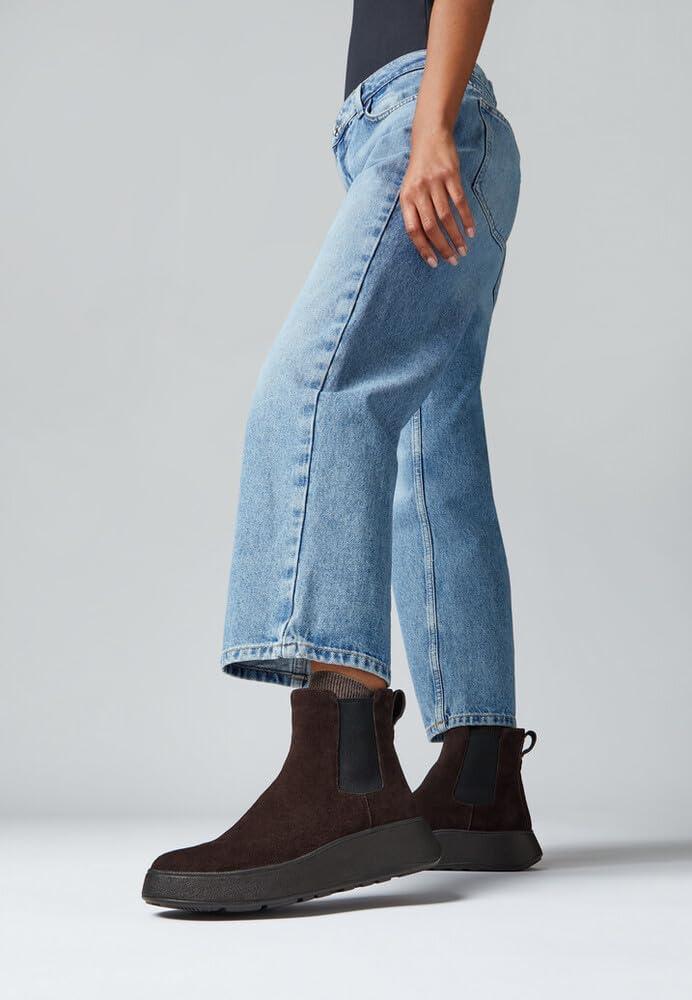 image:imageFitflop Bottines en Cuir Chelsea MarronMarron