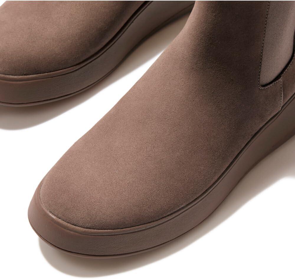 image:imageFitflop Bottines en Cuir Chelsea MarronMinky Grey