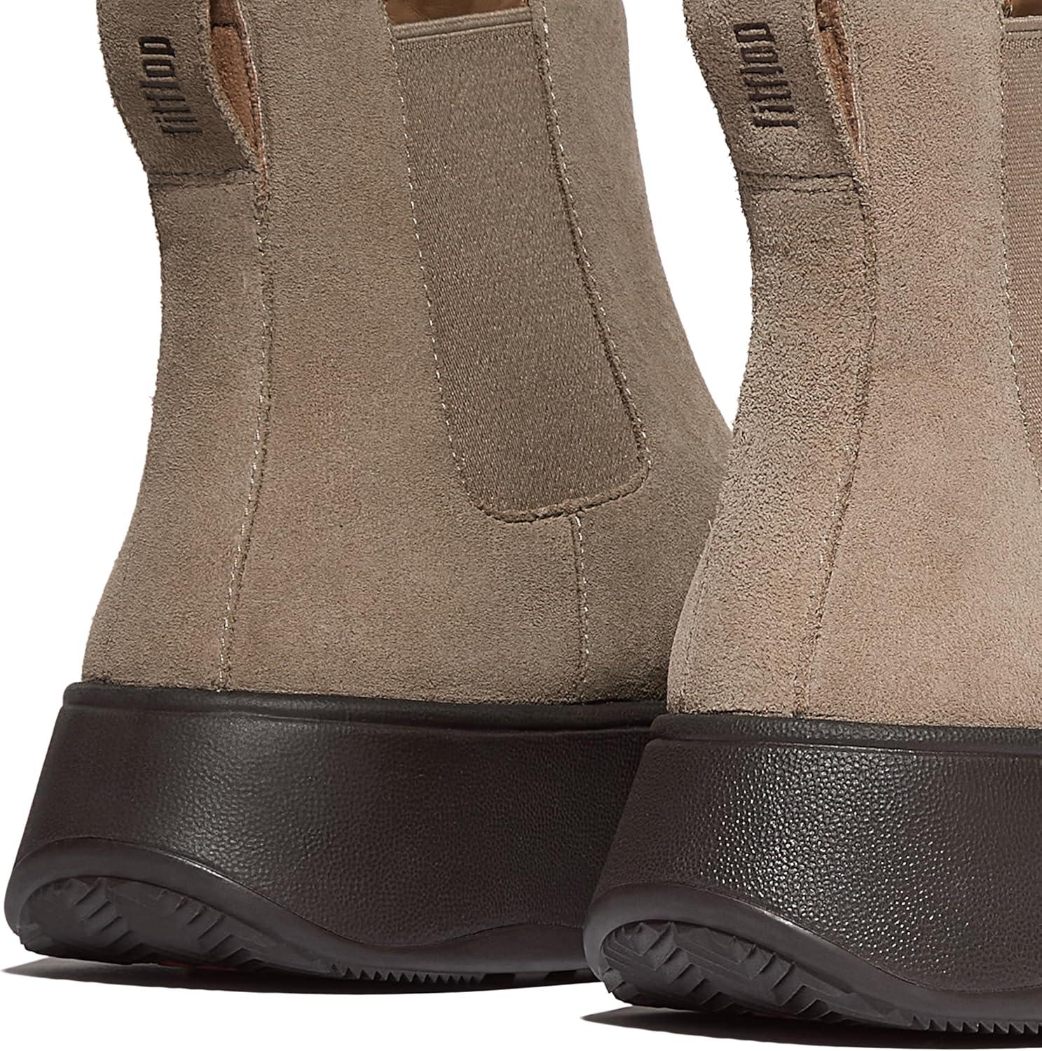 image:imageFitflop Bottines en Cuir Chelsea MarronTaupe