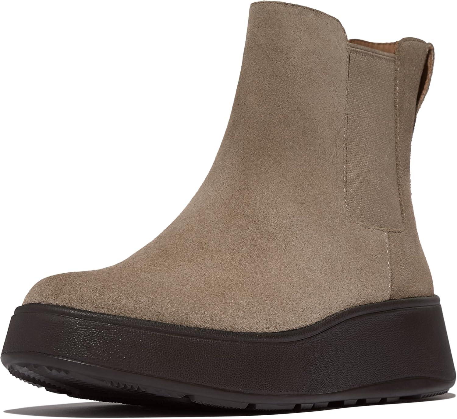 image:imageFitflop Bottines en Cuir Chelsea MarronTaupe