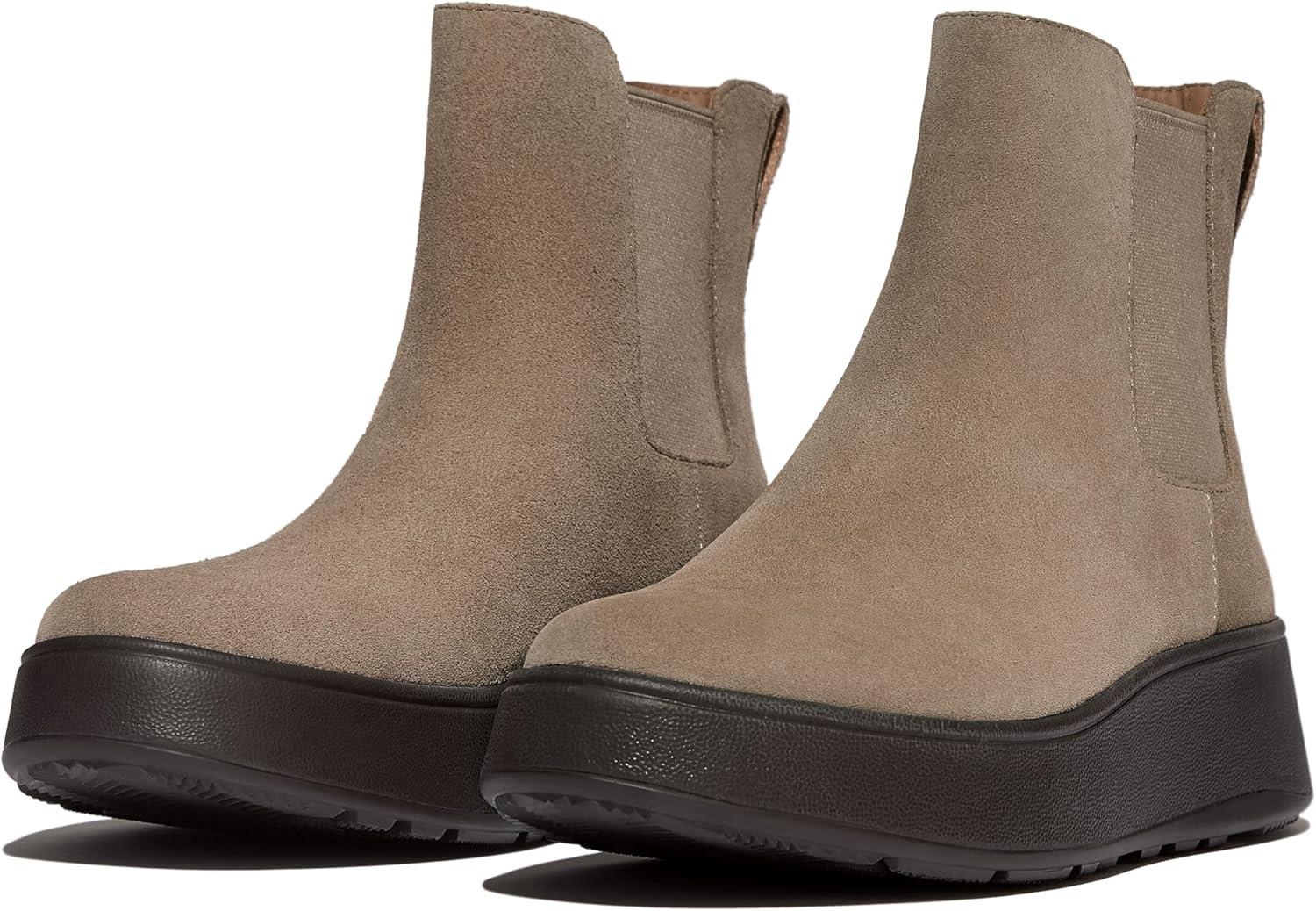 image:imageFitflop Bottines en Cuir Chelsea MarronTaupe