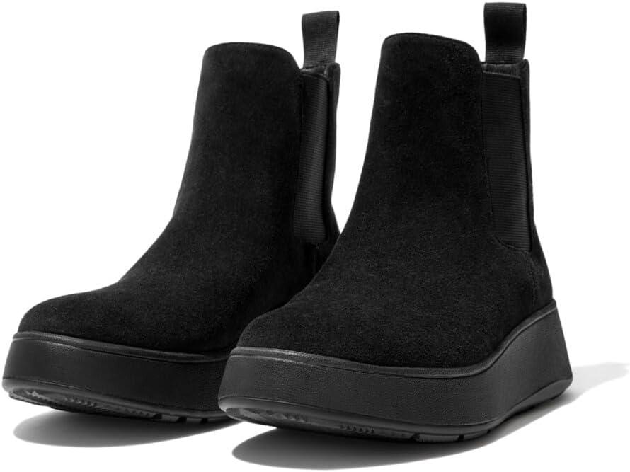 image:imageFitflop Bottines en Cuir Chelsea MarronTout Noir