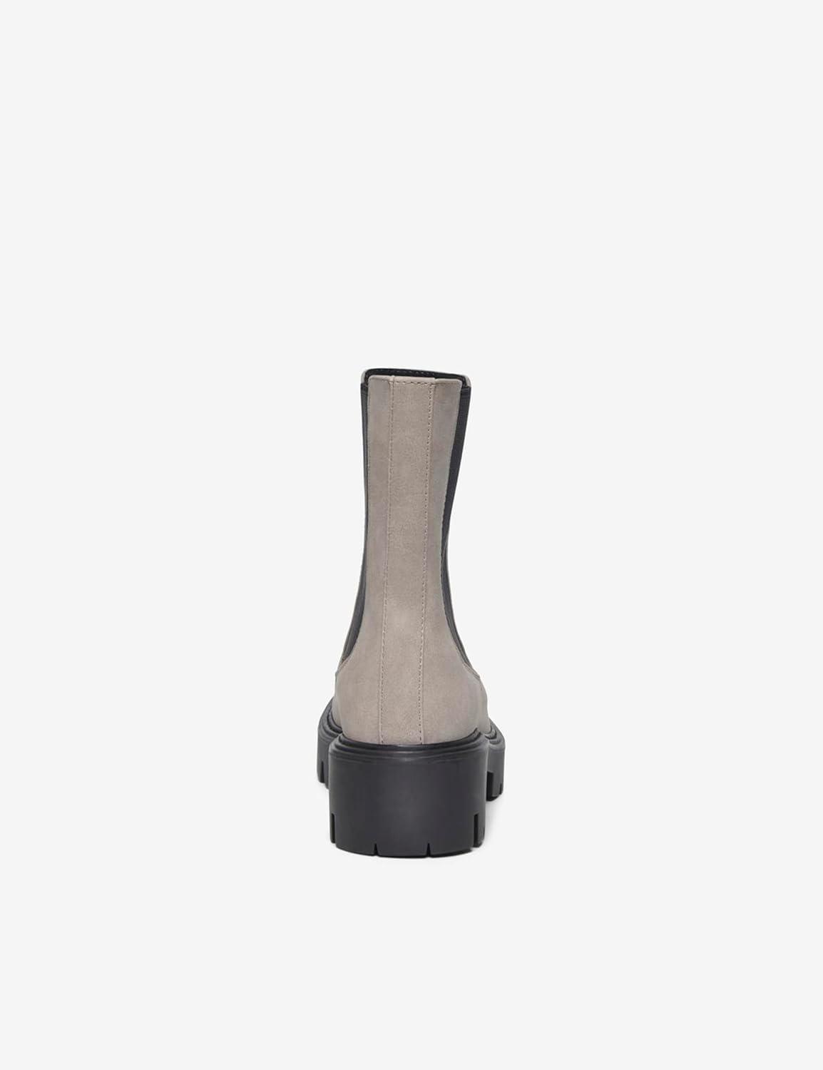 image:imageONLY Onlbetty1 Nubuck Pu Boot Noos Onlbetty1 Noos Bottes en nubuckFemmeGris Taupe