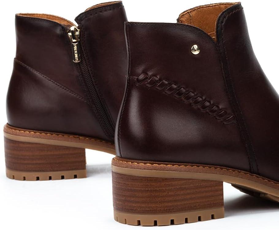 image:imagePikolinos Bottines Talon en Cuir Medina pour FemmeCaoba