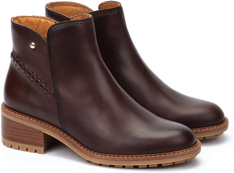 image:imagePikolinos Bottines Talon en Cuir Medina pour FemmeCaoba