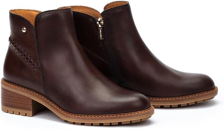 image:imagePikolinos Bottines Talon en Cuir Medina pour FemmeCaoba