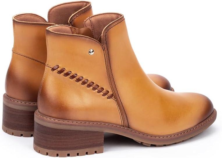 image:imagePikolinos Bottines Talon en Cuir Medina pour FemmeVainilla