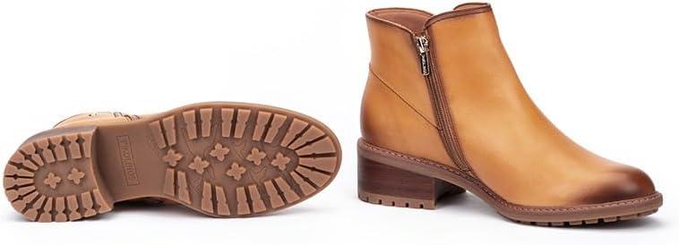 image:imagePikolinos Bottines Talon en Cuir Medina pour FemmeVainilla