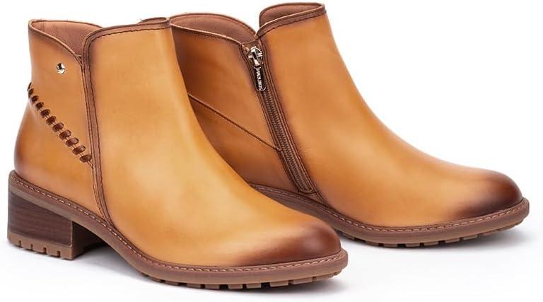 image:imagePikolinos Bottines Talon en Cuir Medina pour FemmeVainilla