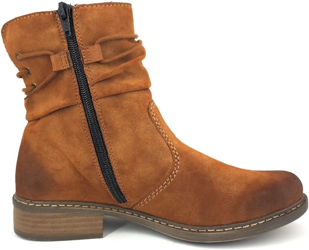 image:imageRieker Femme Bottines Dame BottinesBottillonsBrun