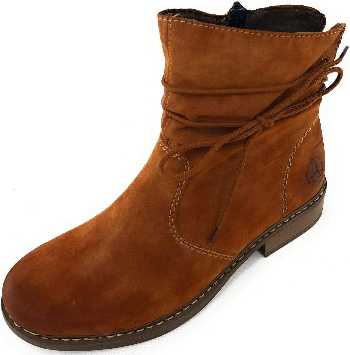 image:imageRieker Femme Bottines Dame BottinesBottillonsBrun