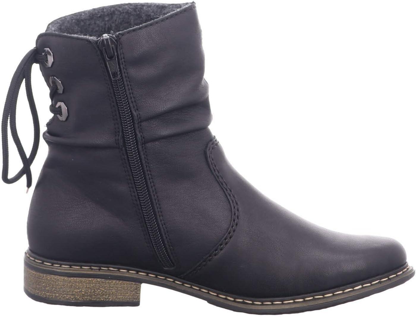 image:imageRieker Femme Bottines Dame BottinesBottillonsNoir