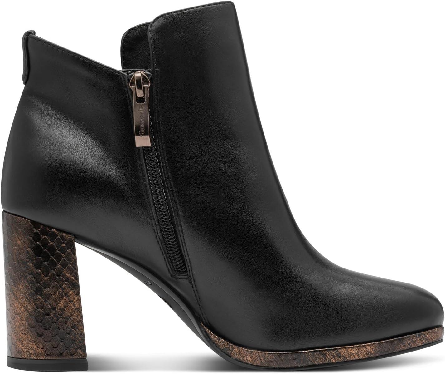image:imageTamaris Femme Damen Boot Heel 12535245 BottineNoir Comb