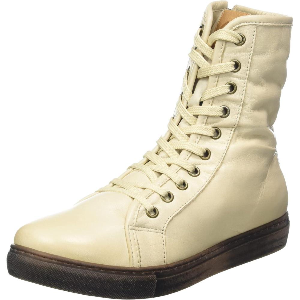 image:imageAndrea Conti Femme Bottes miMolletCrme Brandy