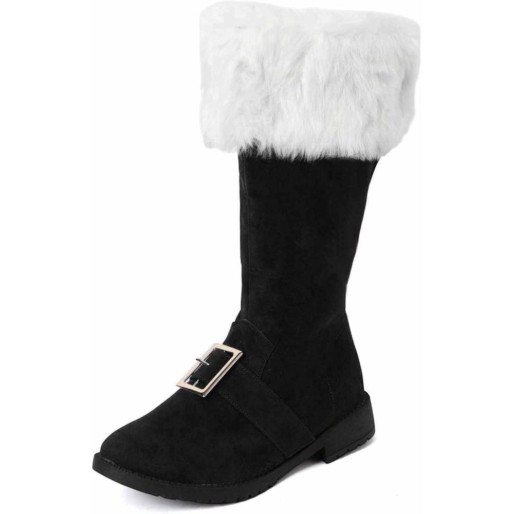 image:imageBottines mimollet pour femme Pour lhiver Avec sangle de cheville Confortables Pour les vacances Noir 38 23 EU